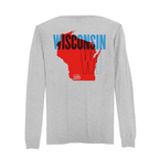Mens Medium Athletic Heather Style_Long Sleeve