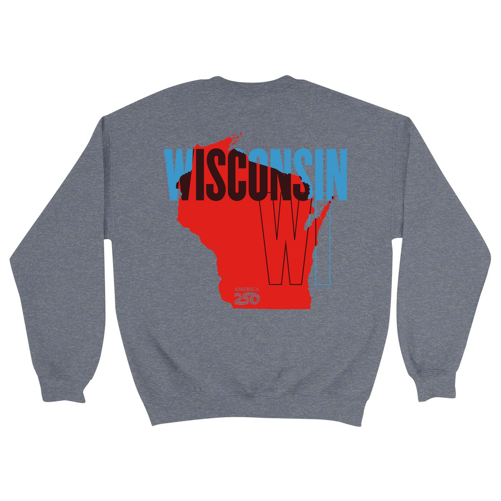 Unisex Medium Dark Ash Crewneck Sweatshirt