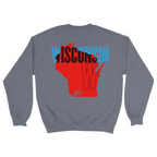Unisex Medium Dark Ash Crewneck Sweatshirt