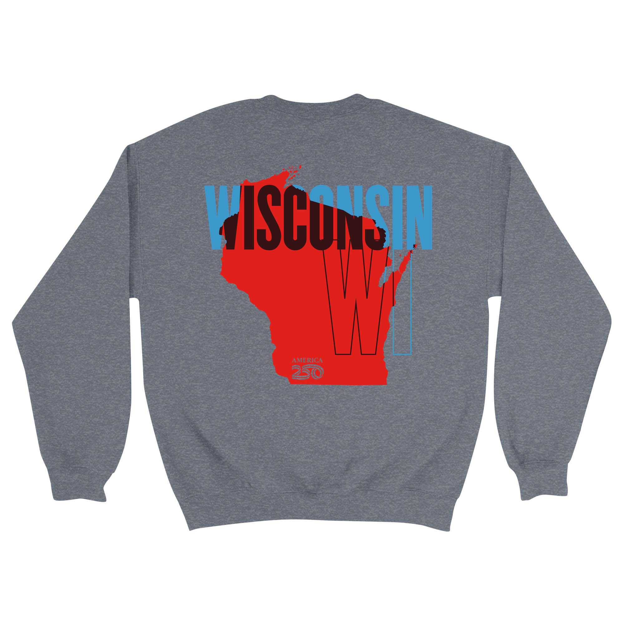 Unisex Medium Dark Ash Crewneck Sweatshirt