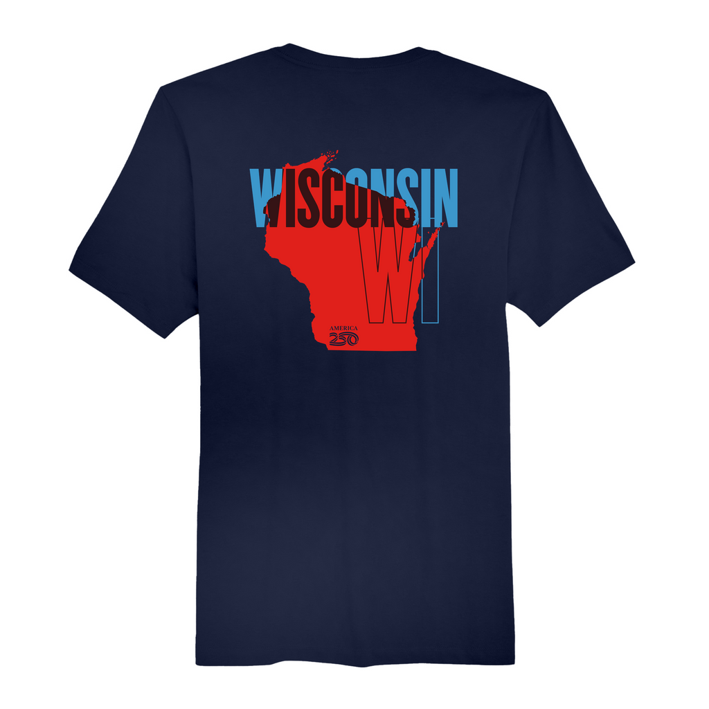 Mens Medium Navy Short Sleeve Tee