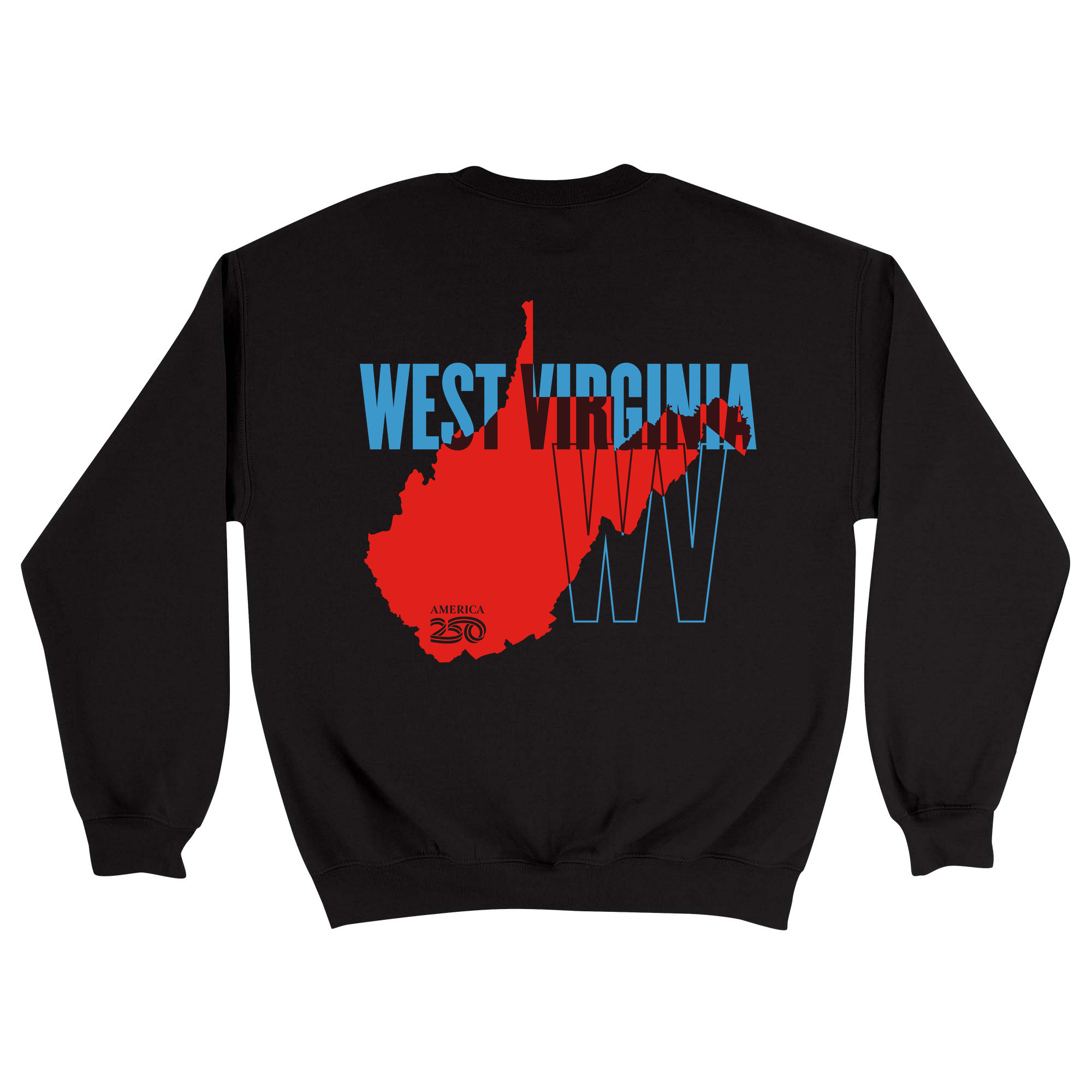 Unisex Medium Black Crewneck Sweatshirt