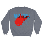 Unisex Medium Dark Ash Crewneck Sweatshirt