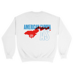 Unisex Medium White Crewneck Sweatshirt