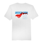 Mens Medium White Short Sleeve Tee