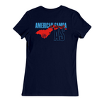 Womens Medium Navy Women's Short Sleeve Tee