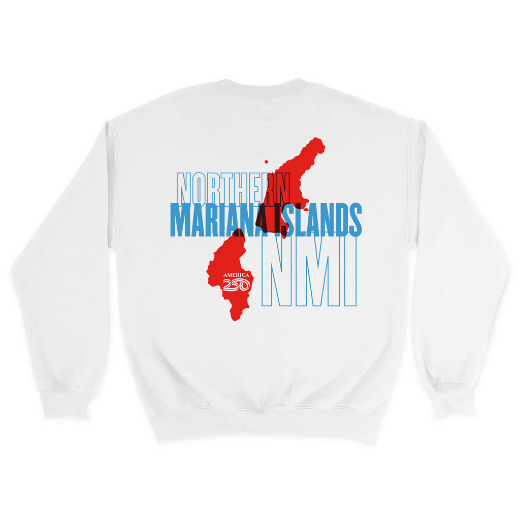 Unisex Medium White Crewneck Sweatshirt