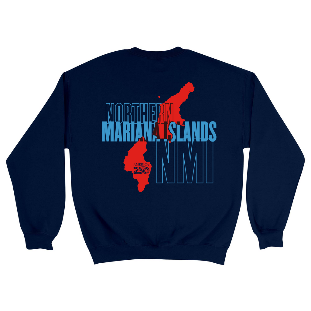 Unisex Medium Navy Crewneck Sweatshirt