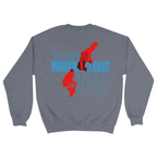 Unisex Medium Dark Ash Crewneck Sweatshirt
