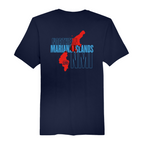 Mens Medium Navy Short Sleeve Tee