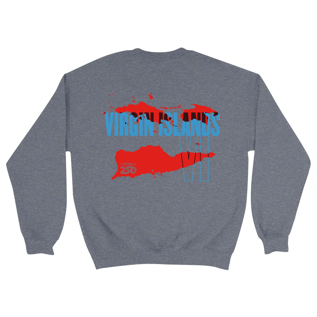 Unisex Medium Dark Ash Crewneck Sweatshirt