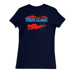 Womens Medium Navy Women's Short Sleeve Tee