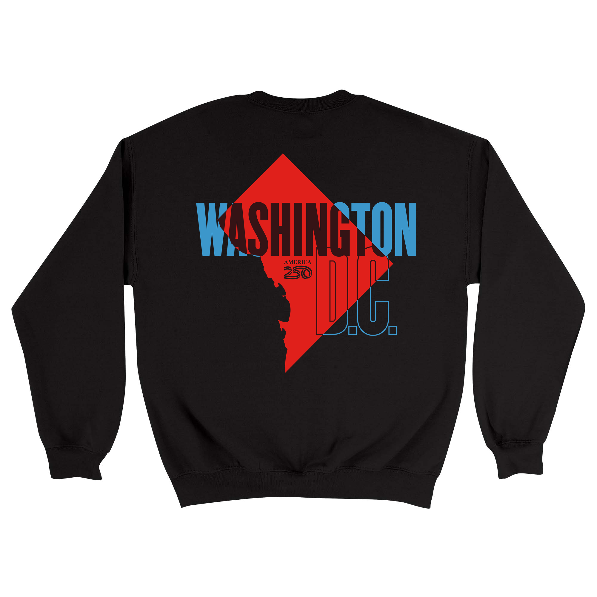 Unisex Medium Black Crewneck Sweatshirt