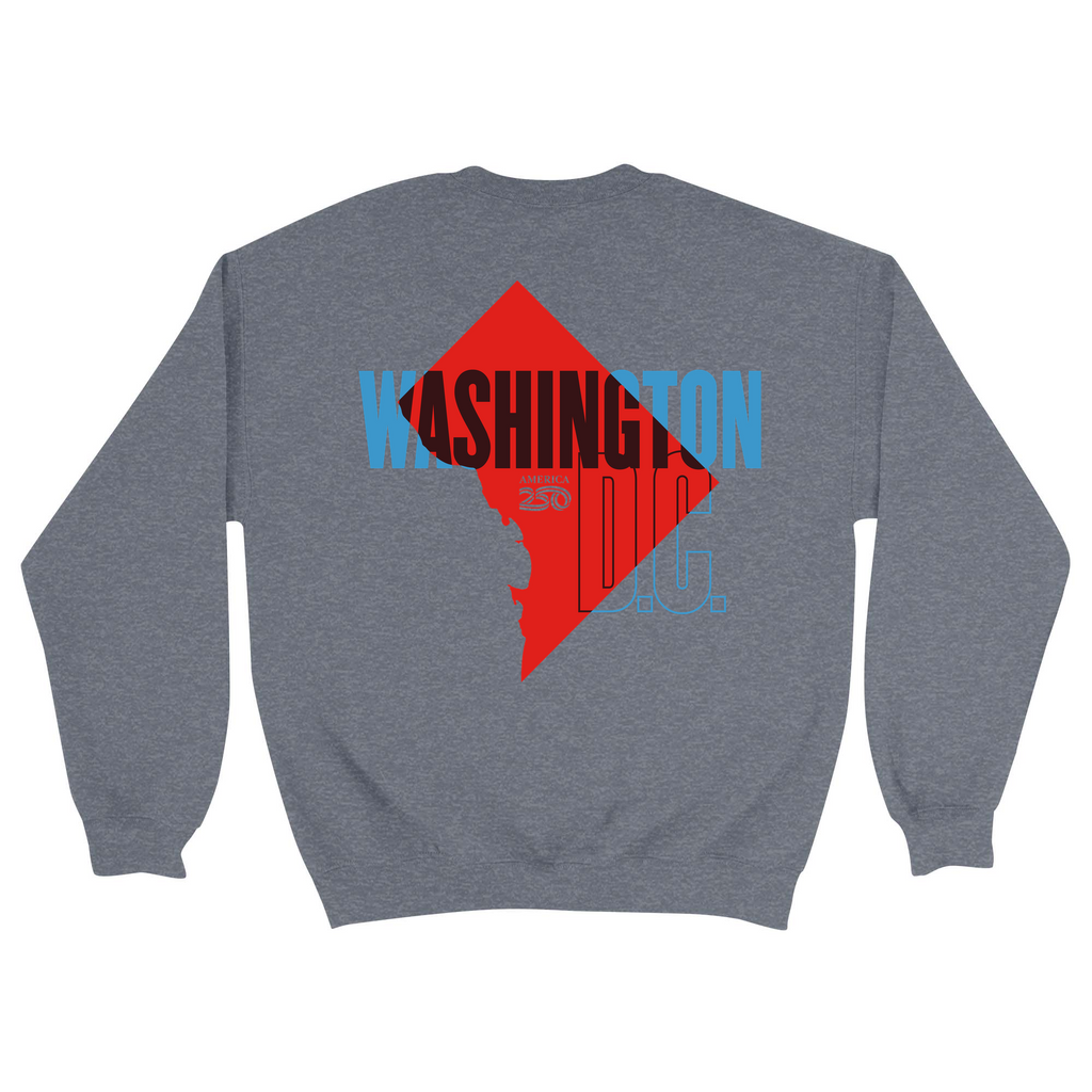 Unisex Medium Dark Ash Crewneck Sweatshirt