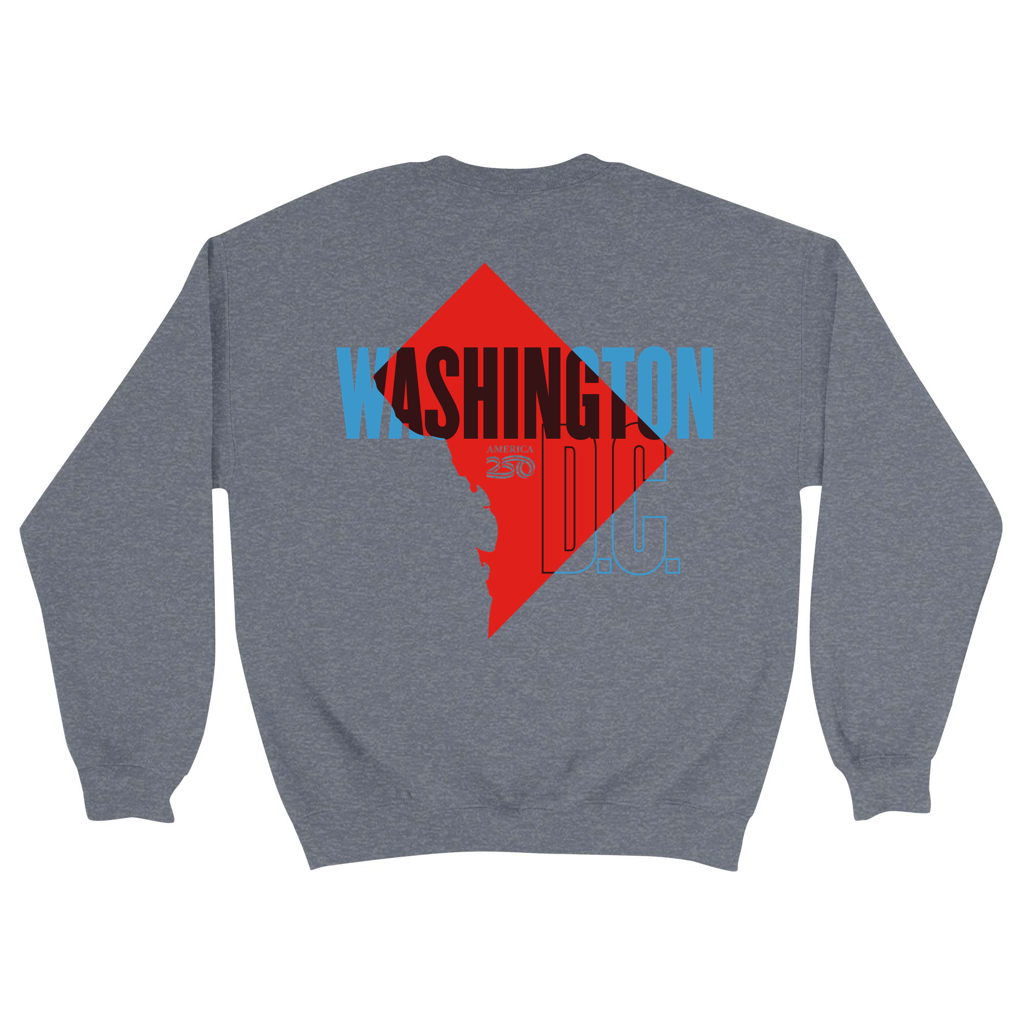 Unisex Medium Dark Ash Crewneck Sweatshirt