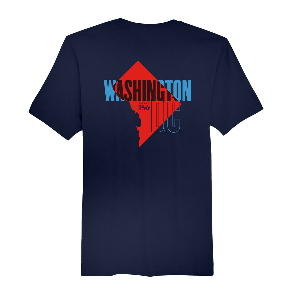 Mens Medium Navy Short Sleeve Tee