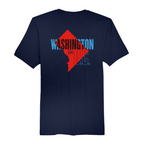 Mens Medium Navy Short Sleeve Tee