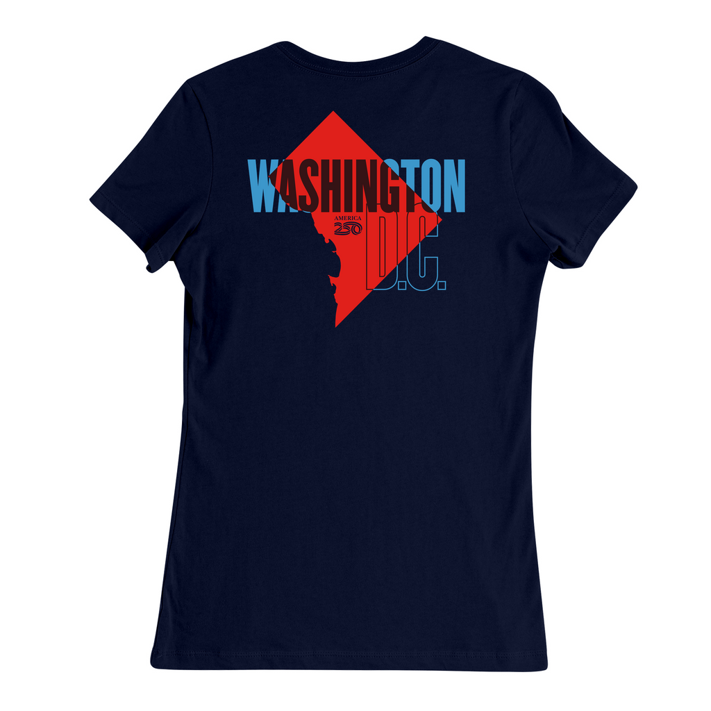 Womens Medium Navy Women's Short Sleeve Tee