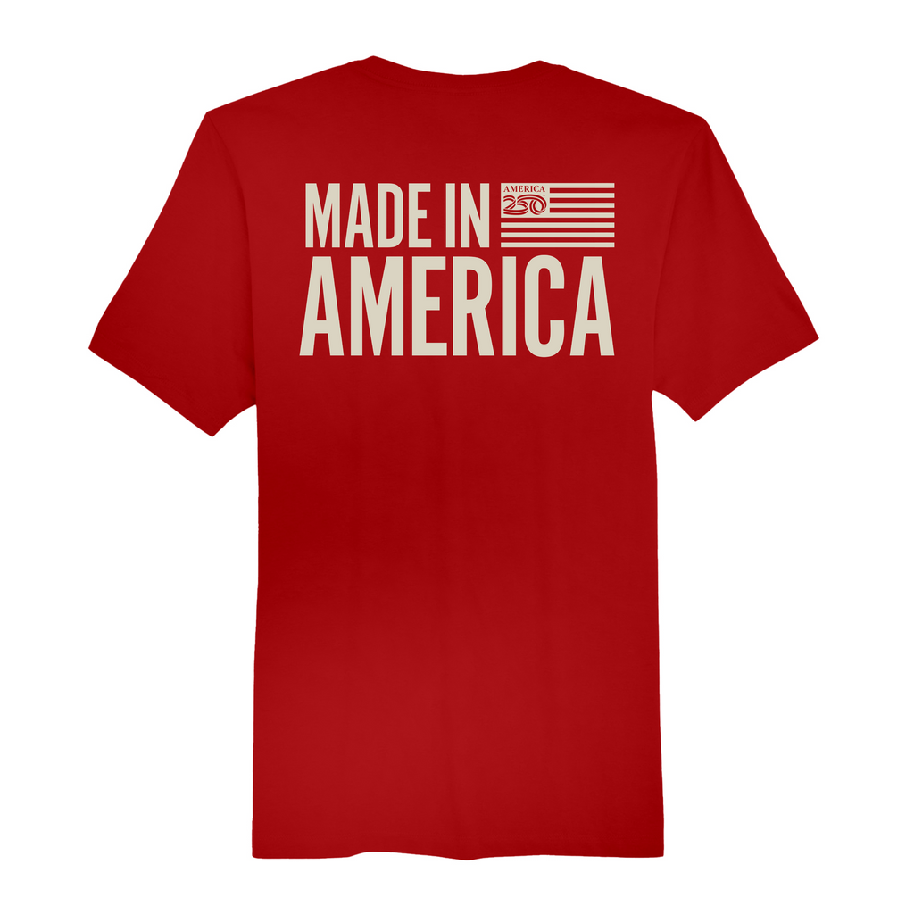 Mens Medium Red Short Sleeve Tee