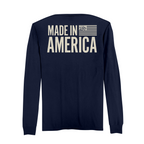 Mens Medium Strong Navy Style_Long Sleeve