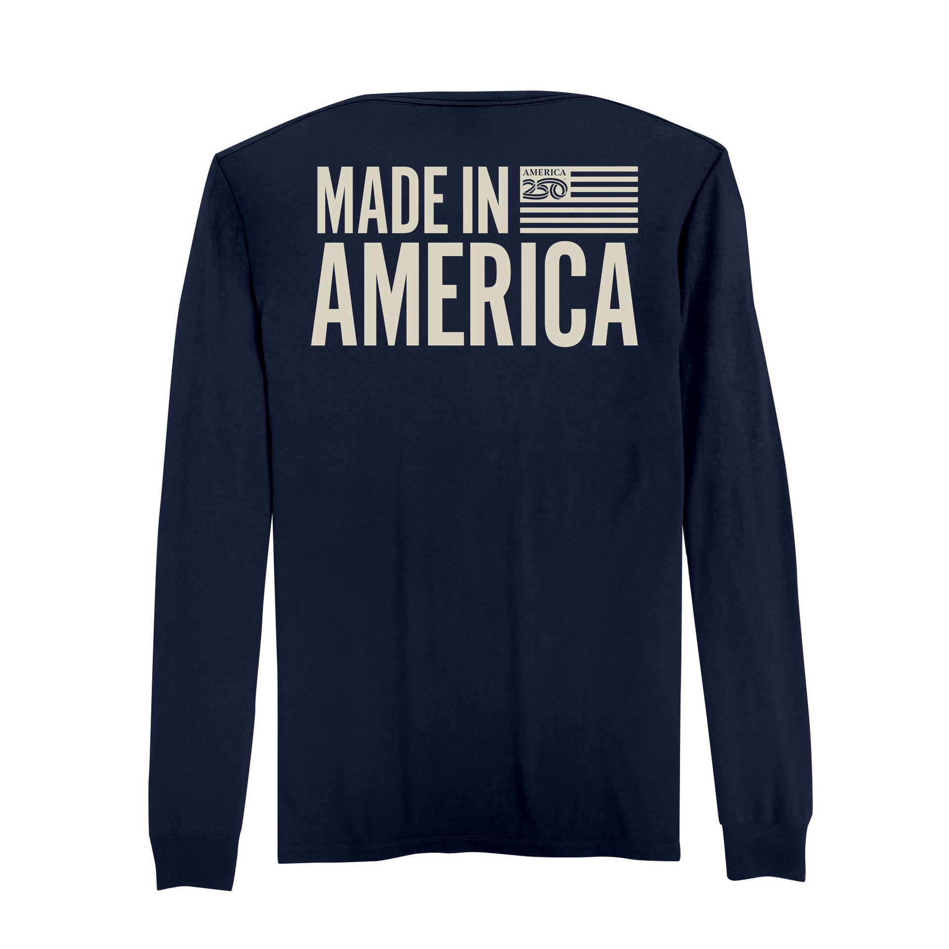 トップス american cotton long sleeve tee shirt 41416111675057073316STRONG_NAV