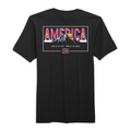 Mens Medium Black Short Sleeve Tee