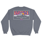 Unisex Medium Dark Ash Crewneck Sweatshirt