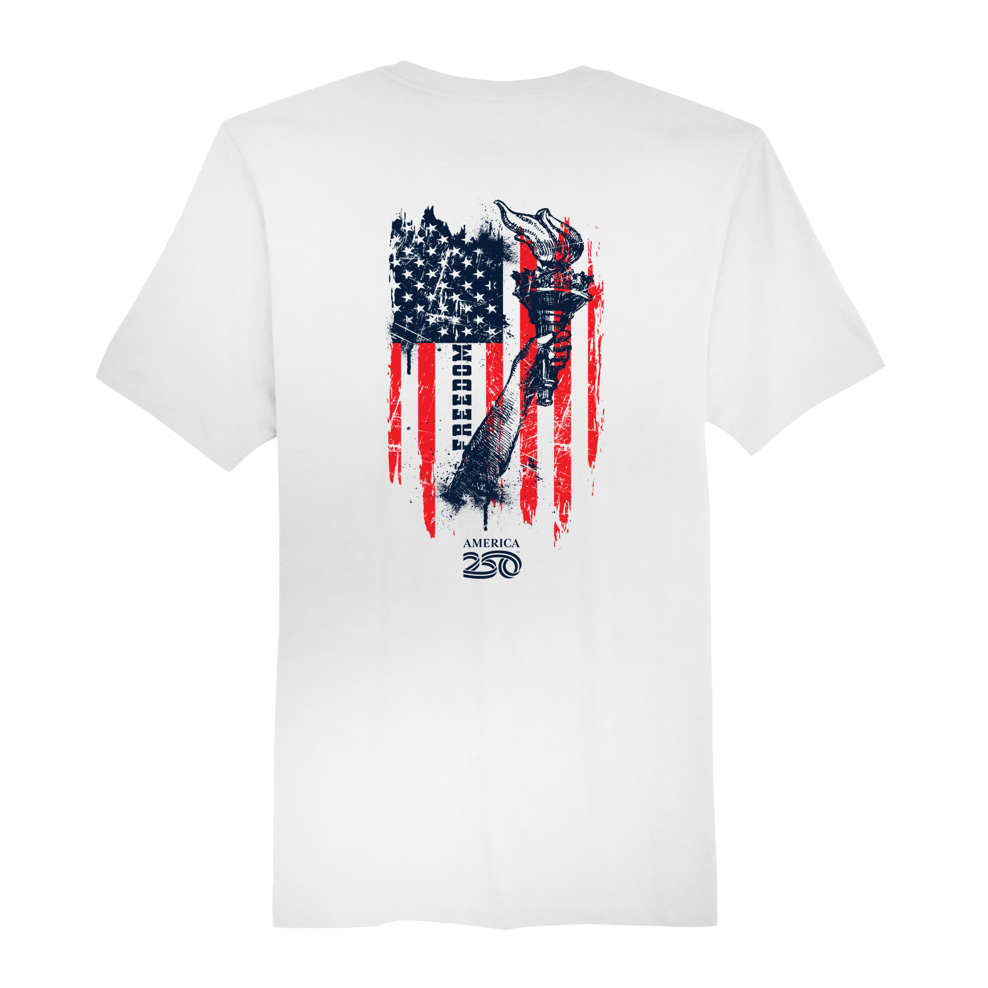 Mens Medium White Short Sleeve Tee