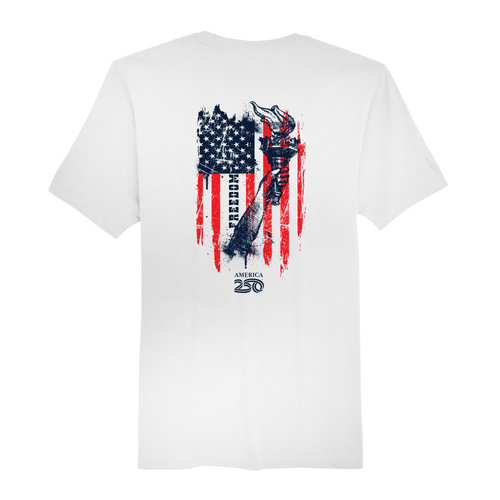America 250 | Freedom & Liberty Tee Shirt | Men's T-Shirt