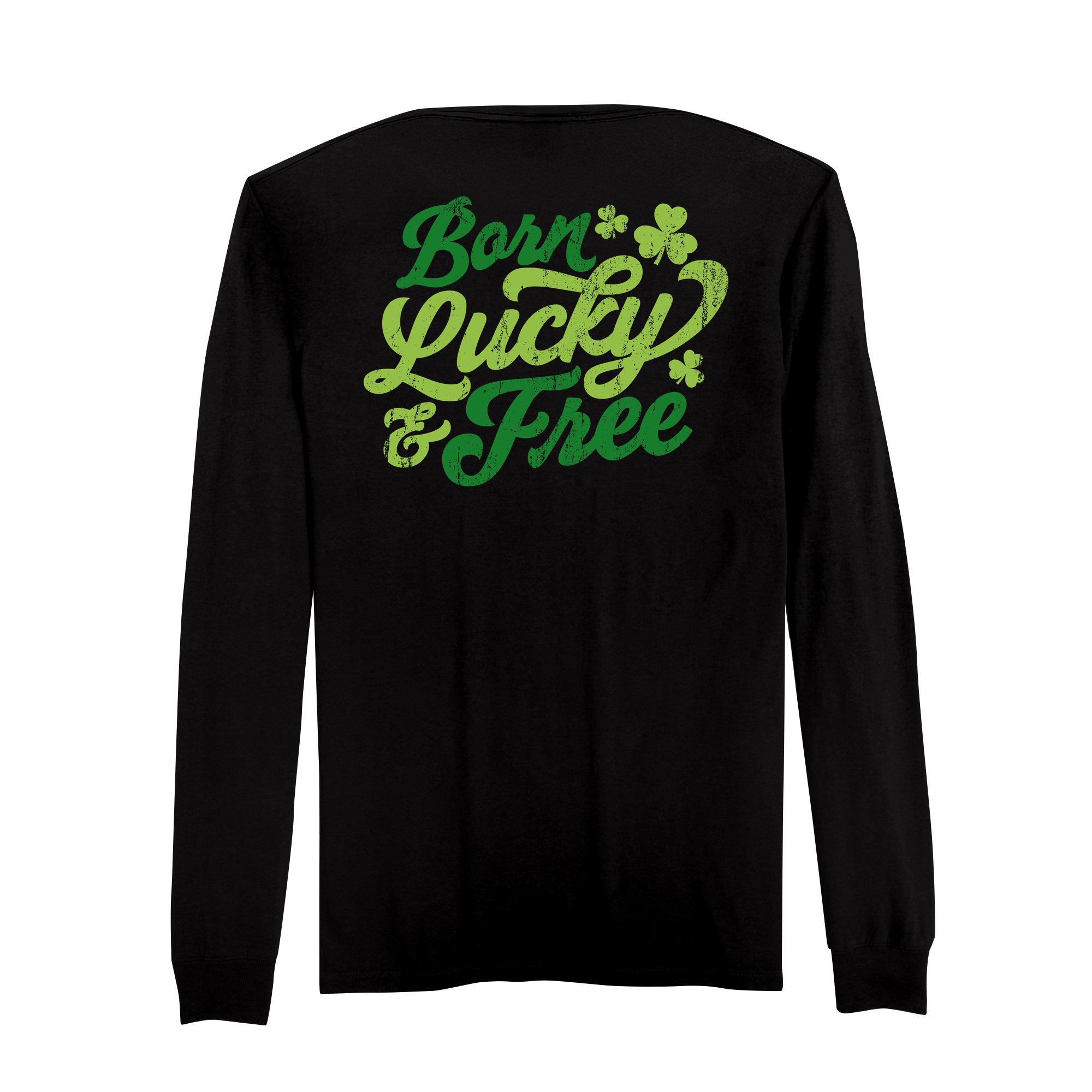 Mens Medium Deep Black Style_Long Sleeve