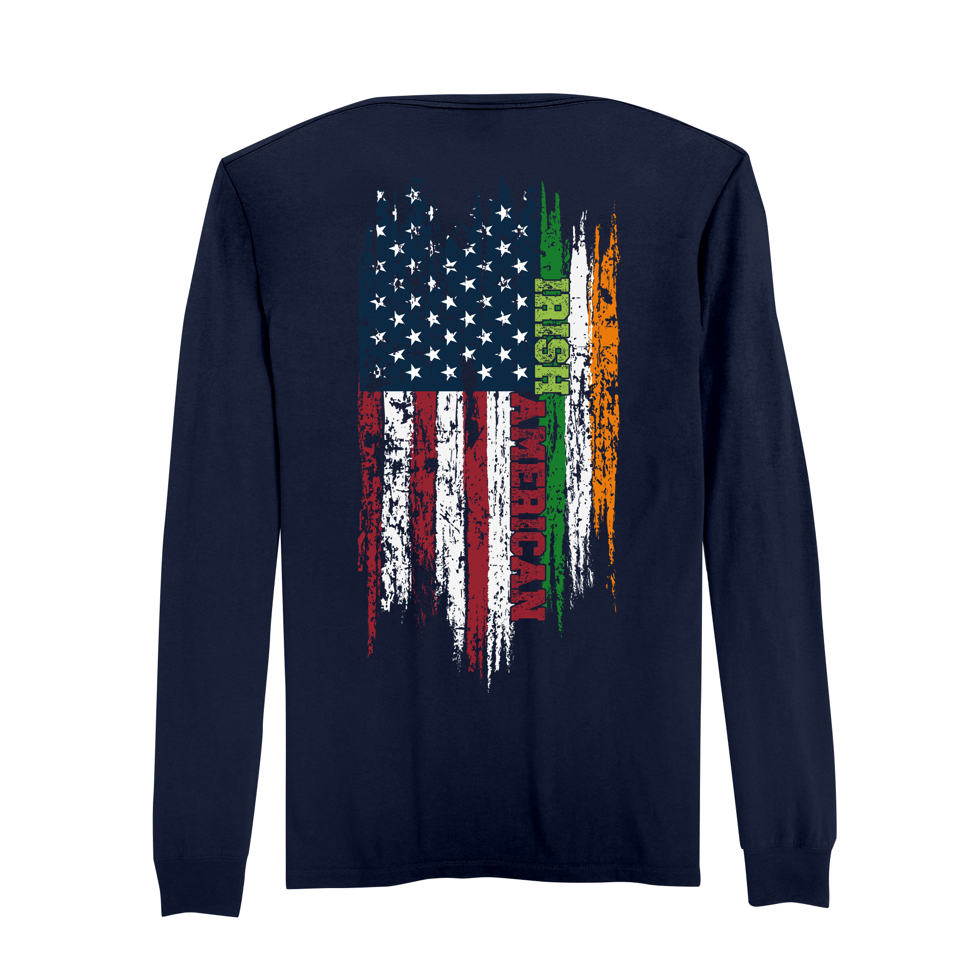 Mens Medium Strong Navy Style_Long Sleeve