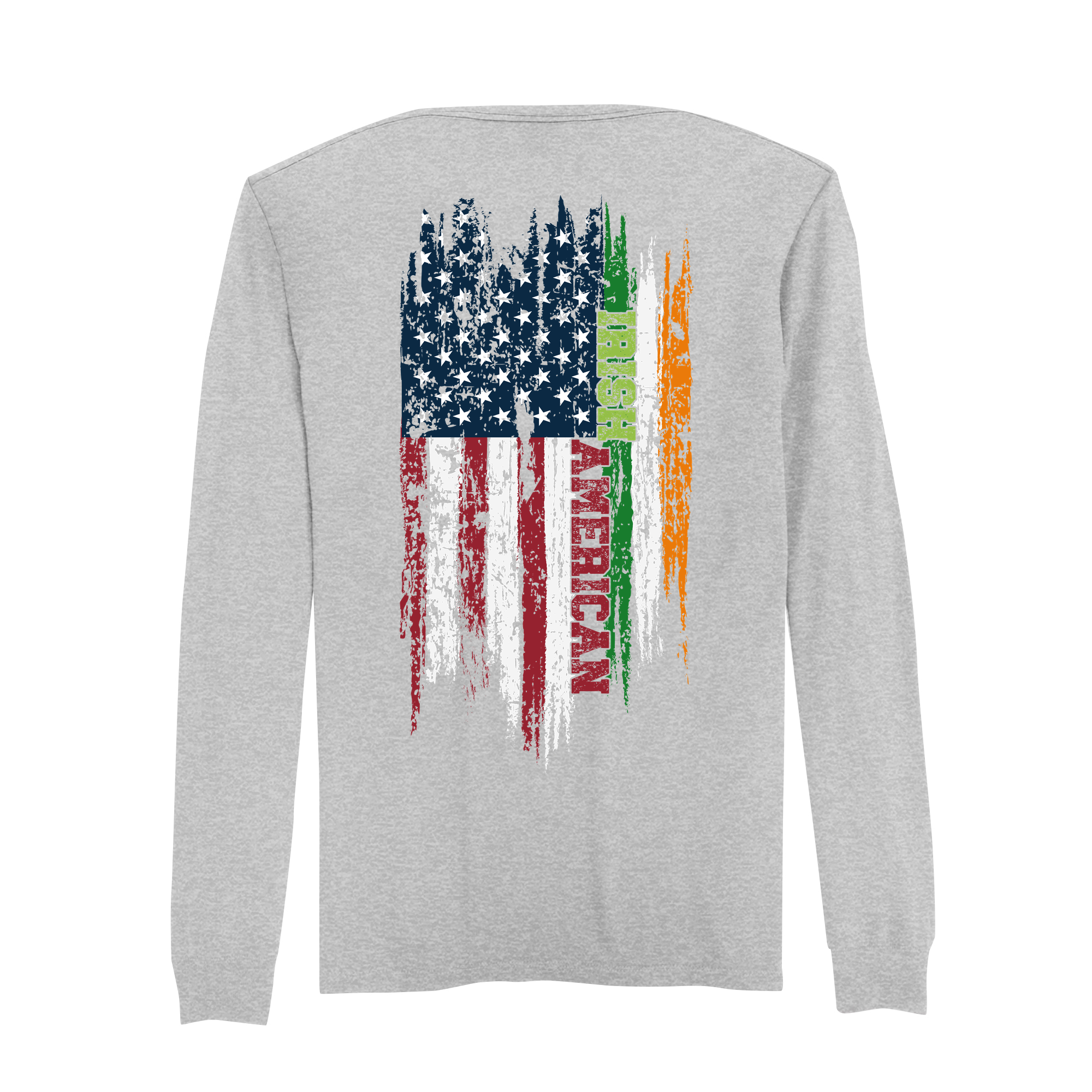 Mens Medium Athletic Heather Style_Long Sleeve