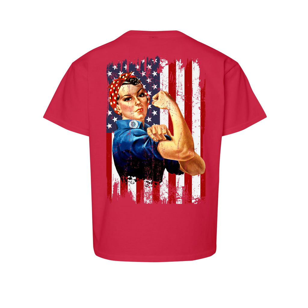 Kids Medium Red Style_T-Shirt