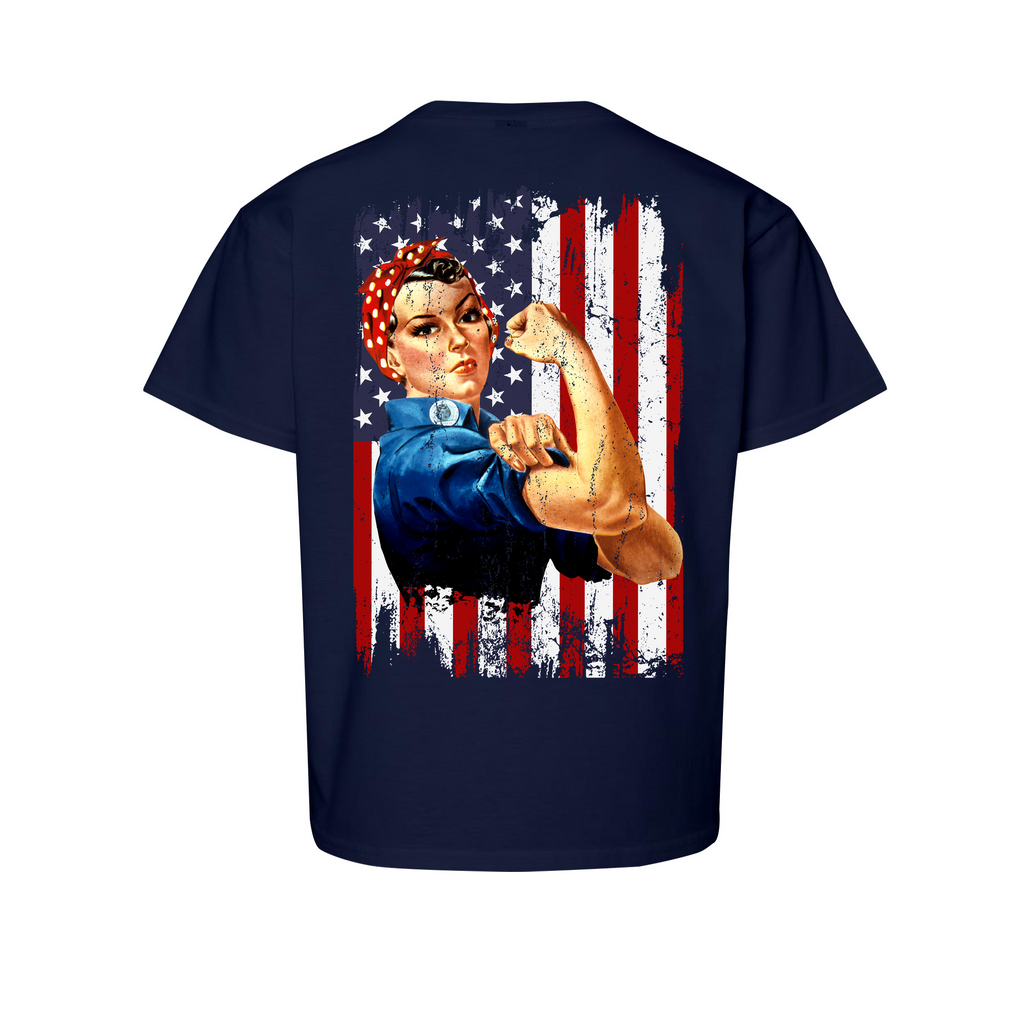 Kids Medium Navy Style_T-Shirt
