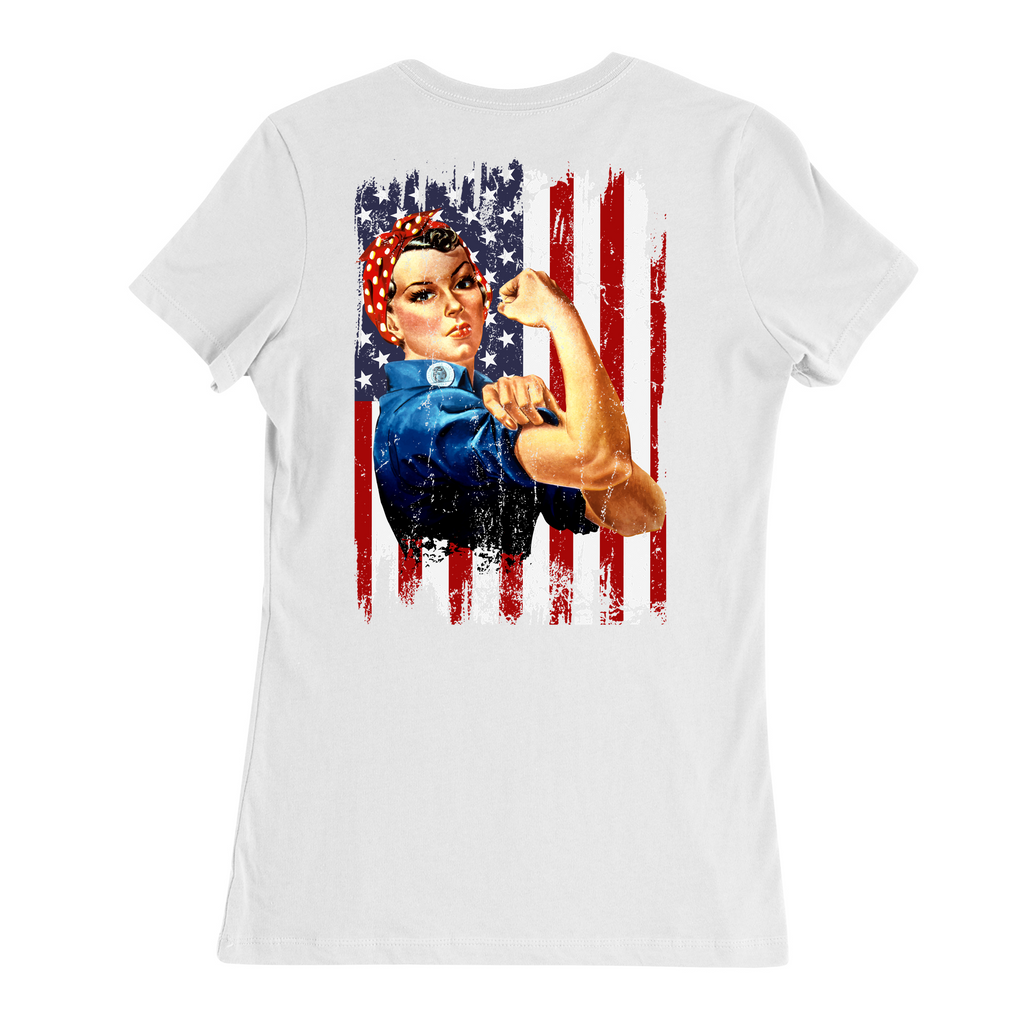Womens Medium White Women's Short Sleeve Tee