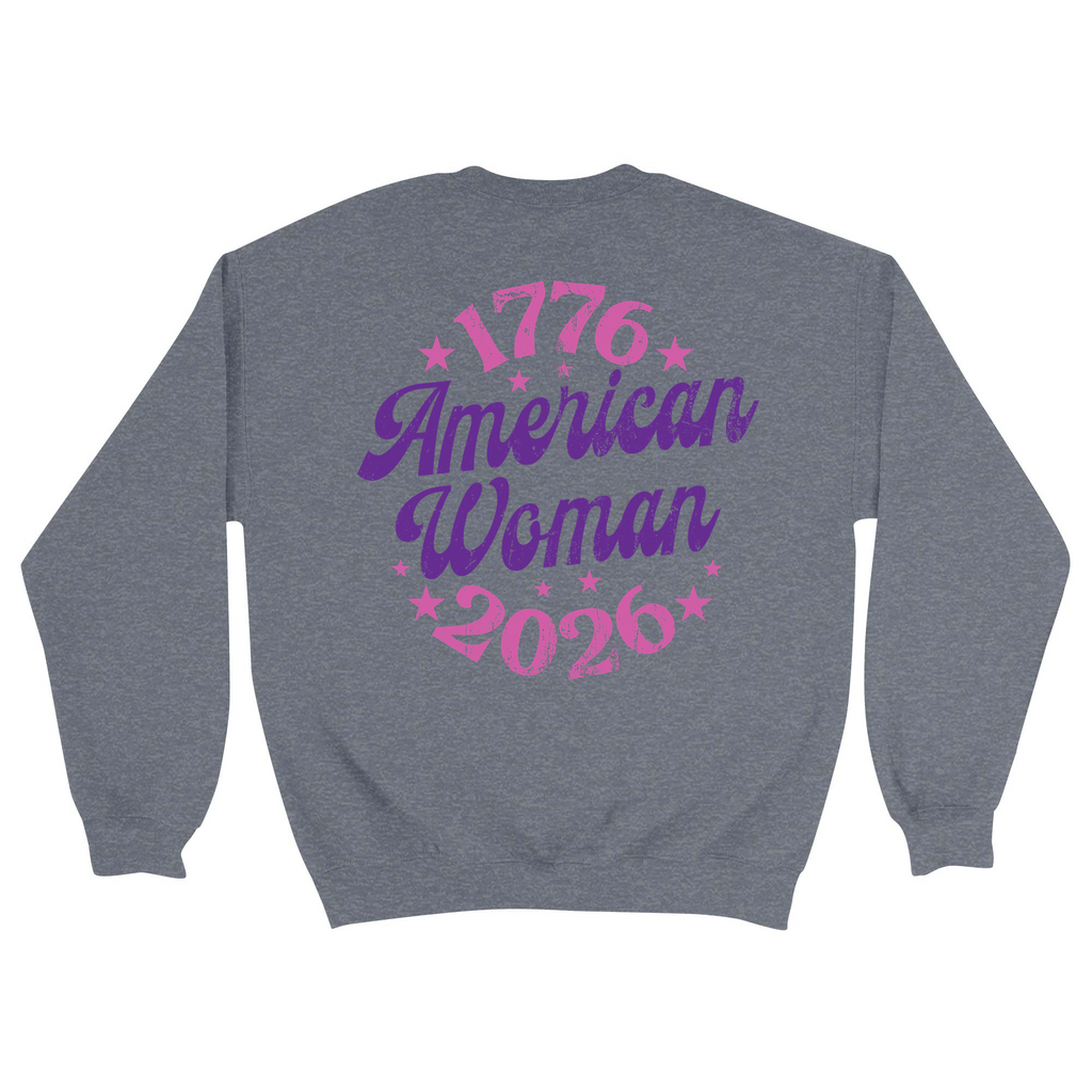 Unisex Medium Dark Ash Crewneck Sweatshirt