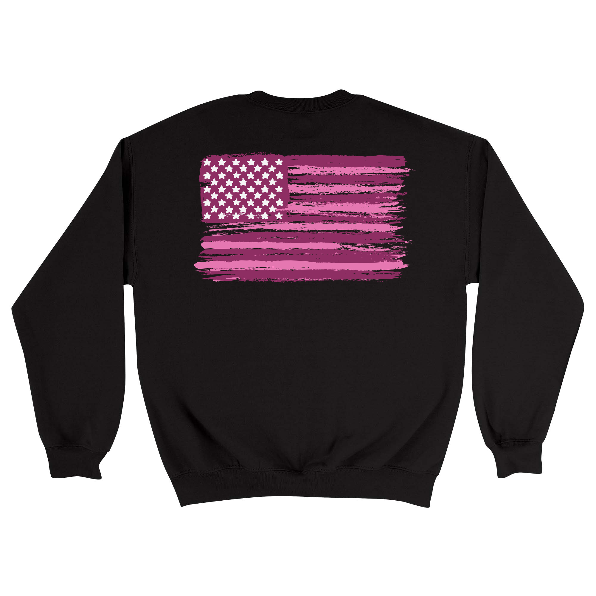 Unisex Medium Black Crewneck Sweatshirt