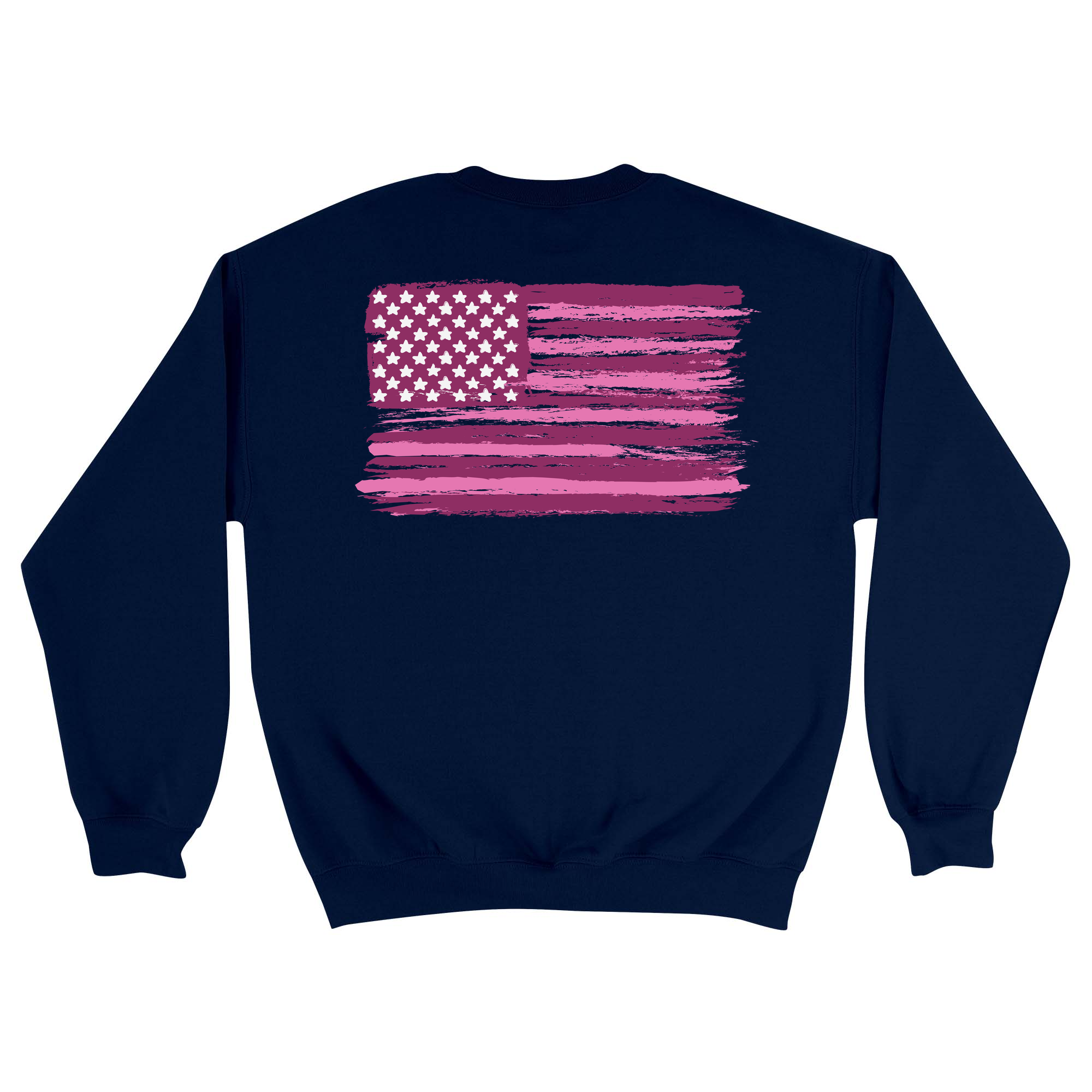 Unisex Medium Navy Crewneck Sweatshirt