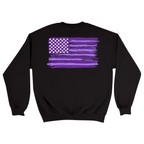 Unisex Medium Black Crewneck Sweatshirt