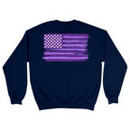 Unisex Medium Navy Crewneck Sweatshirt