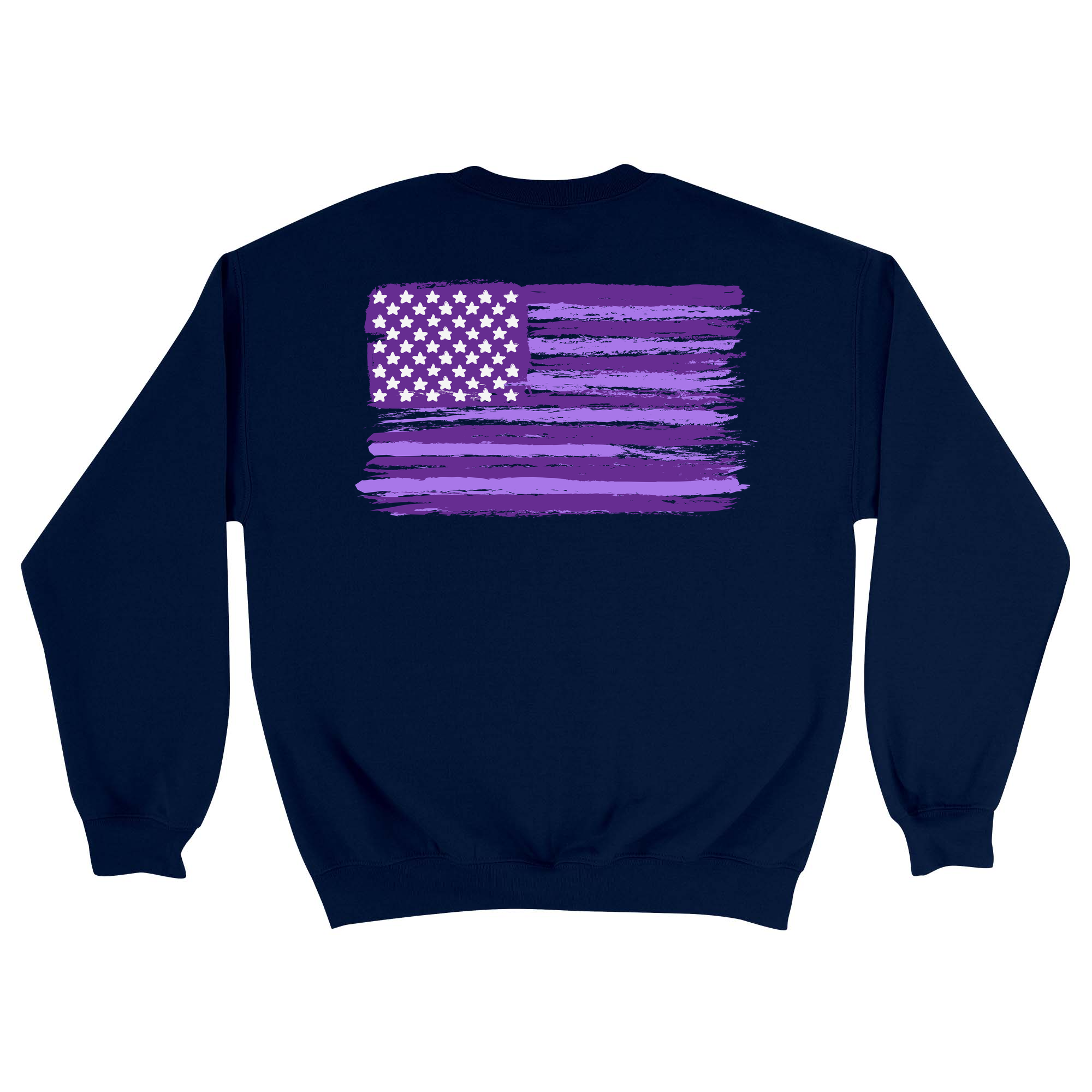 Unisex Medium Navy Crewneck Sweatshirt