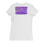 Womens Medium White Women's Short Sleeve Tee