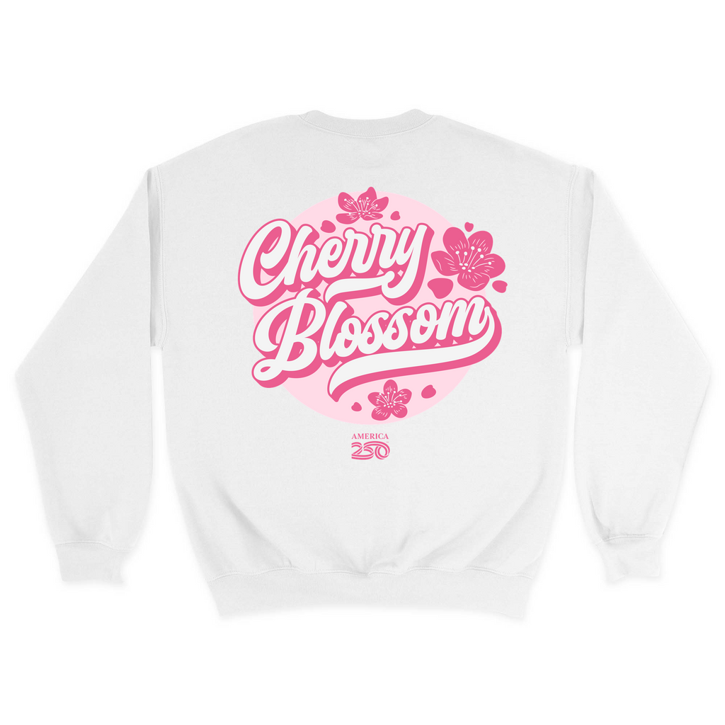 Unisex Medium White Crewneck Sweatshirt