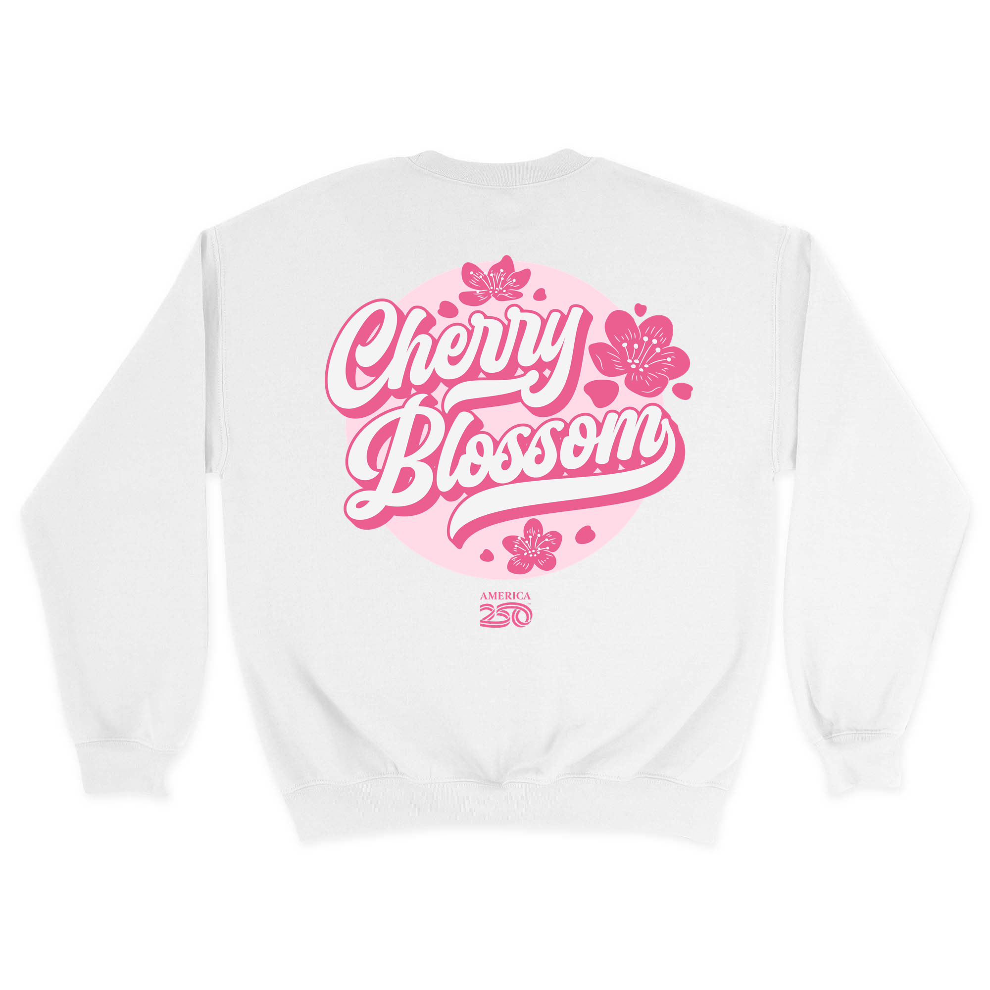 Unisex Medium White Crewneck Sweatshirt