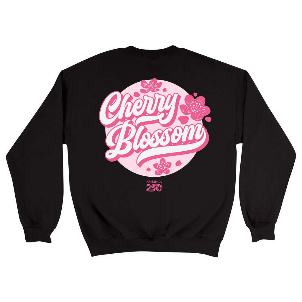 Unisex Medium Black Crewneck Sweatshirt