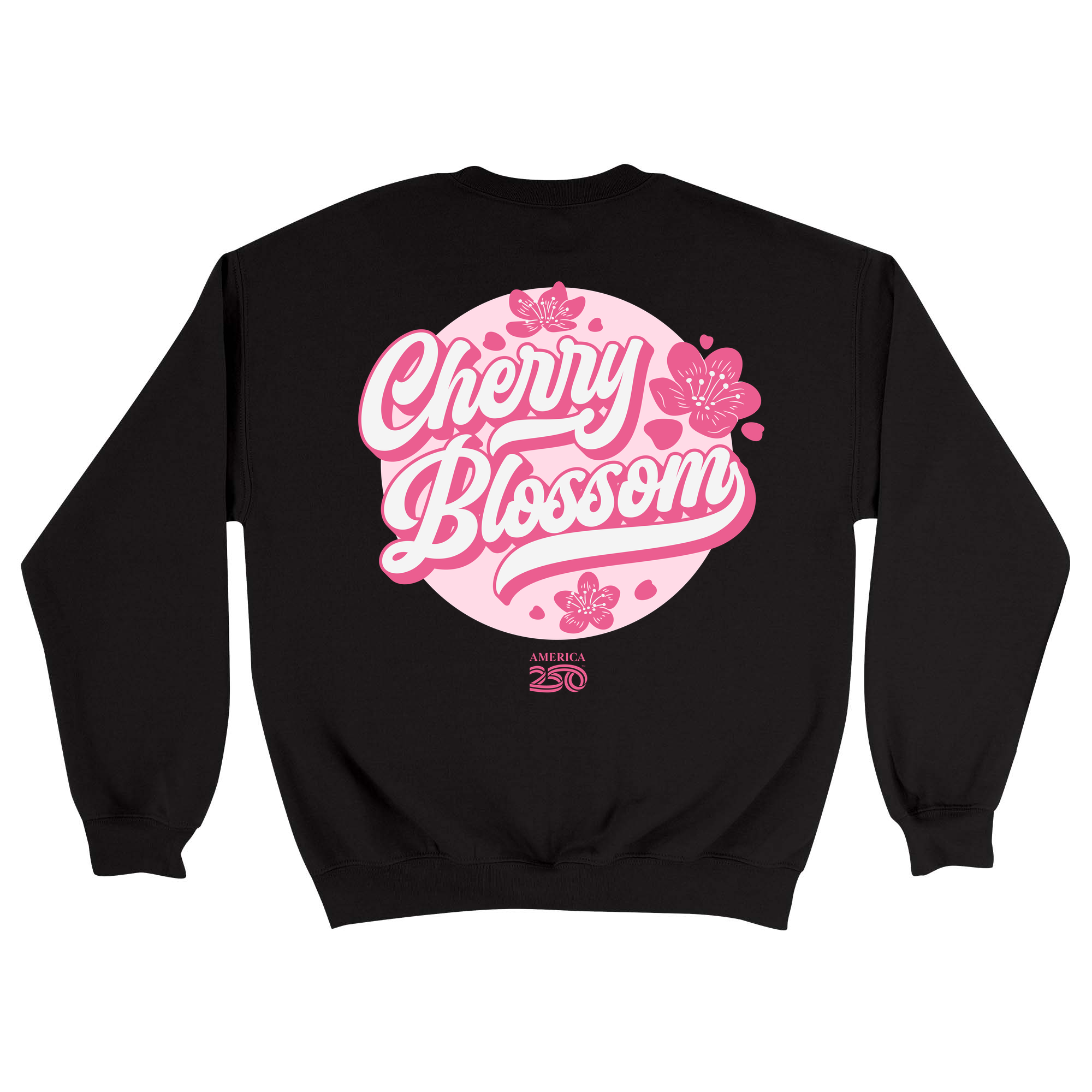 Unisex Medium Black Crewneck Sweatshirt