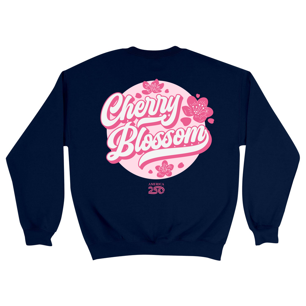 Unisex Medium Navy Crewneck Sweatshirt