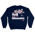Unisex Medium Navy Crewneck Sweatshirt