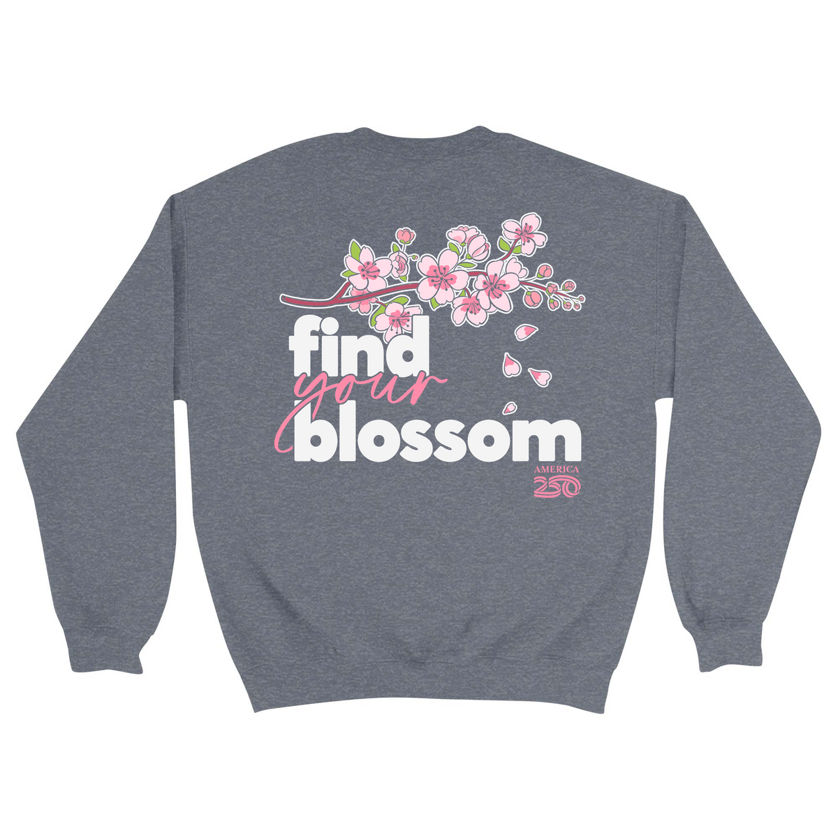 Unisex Medium Dark Ash Crewneck Sweatshirt