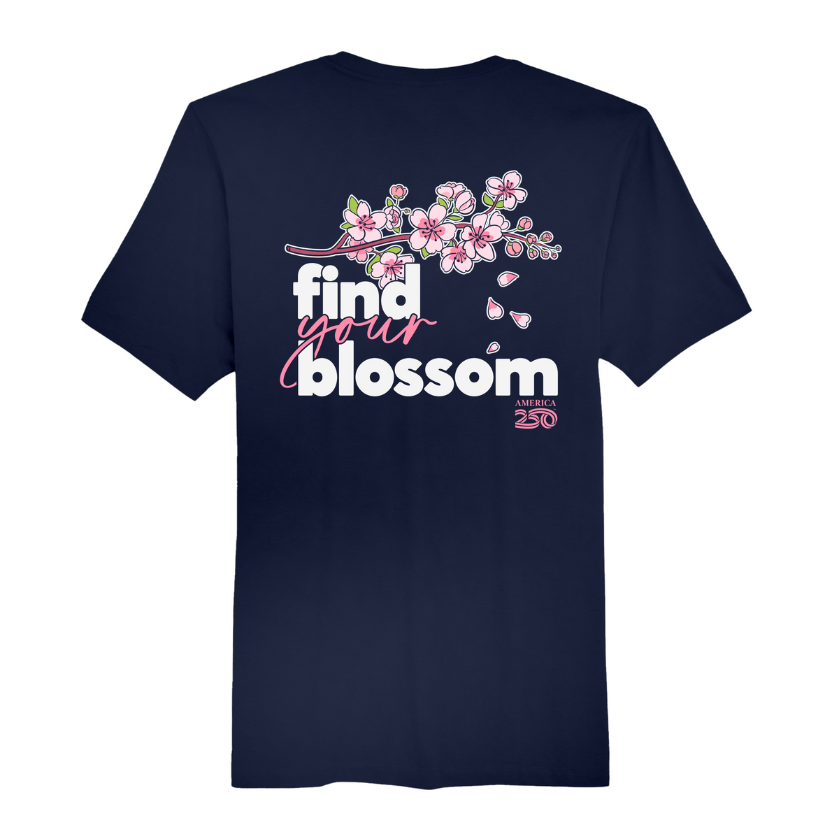 Mens Medium Navy Short Sleeve Tee